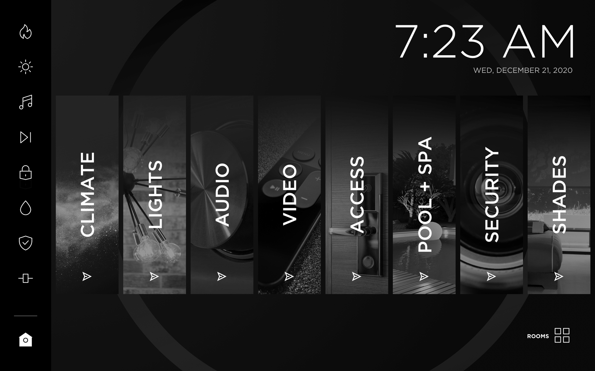 Crestron Touch Panel Templates by Intuitiv CH5 VT Pro